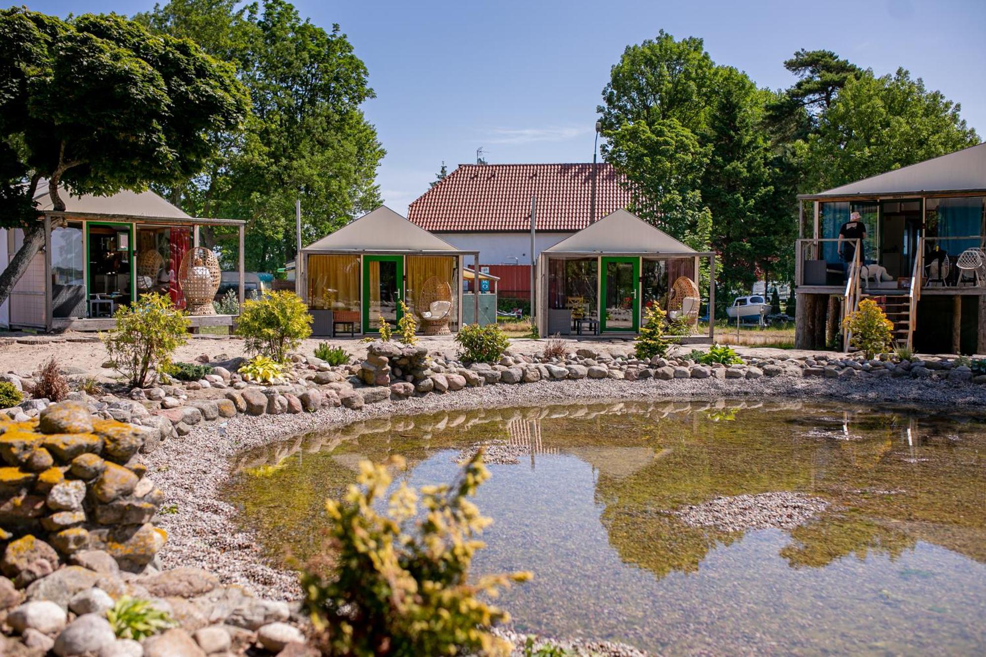 Herbals - Tree&Lake Houses With Bath, Sauna, Bikes, Motorboat Мельно Экстерьер фото